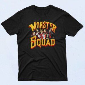 Monster Squad T-Shirt Retro 80s 90s Movie Horror Comedy Fan Graphic 86